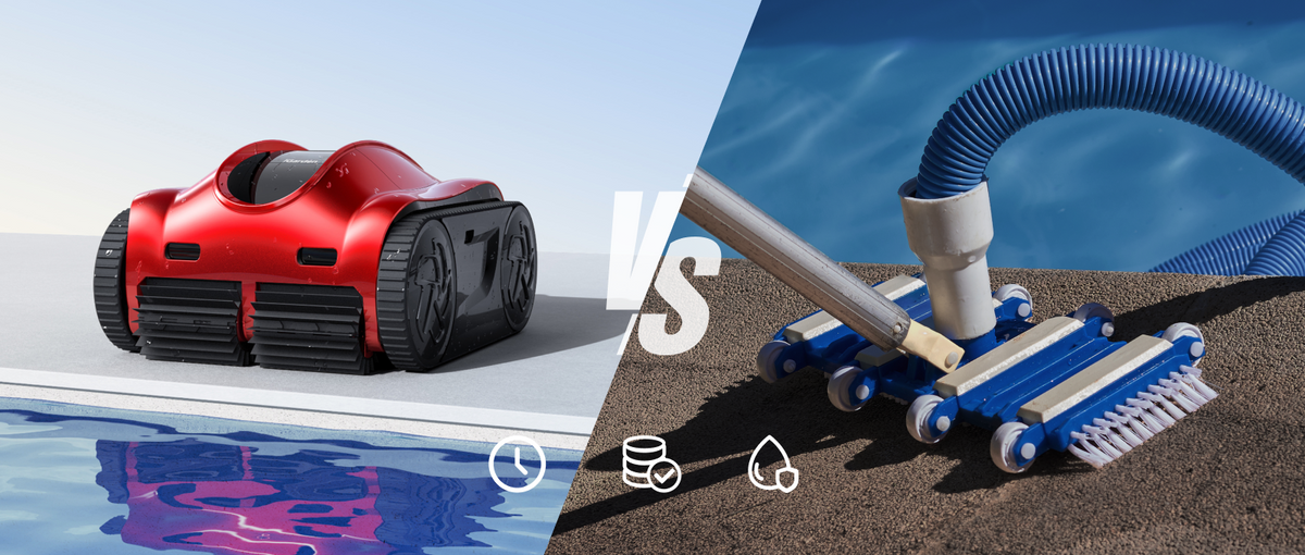 Robotic Pool Cleaner vs. Manual Vacuum: Time, Cost, and Water Clarity Compared