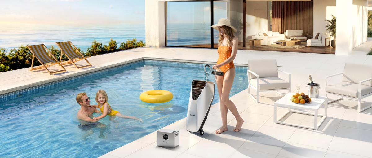 iGarden Swim Jet X—No Install, No Cables, Portable