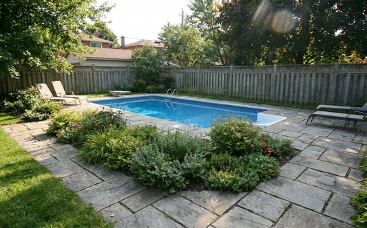A small inground pool can fit a backyard most homeowners assume is too tight.