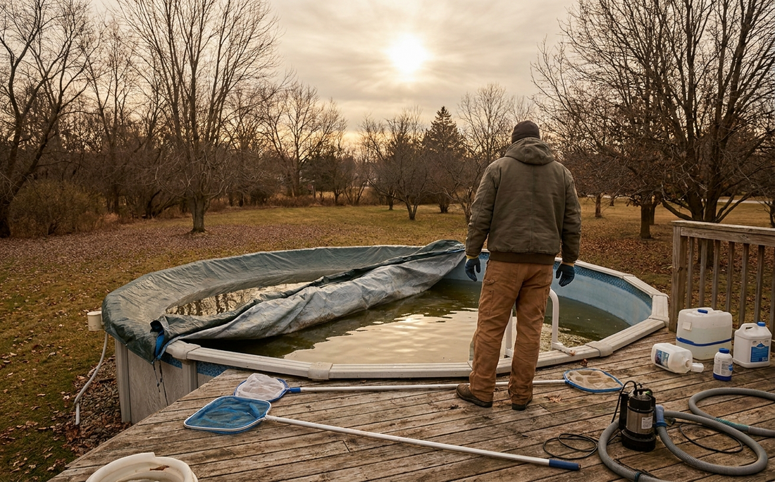 A pool opening checklist works best when supplies and timing are planned before the cover comes off