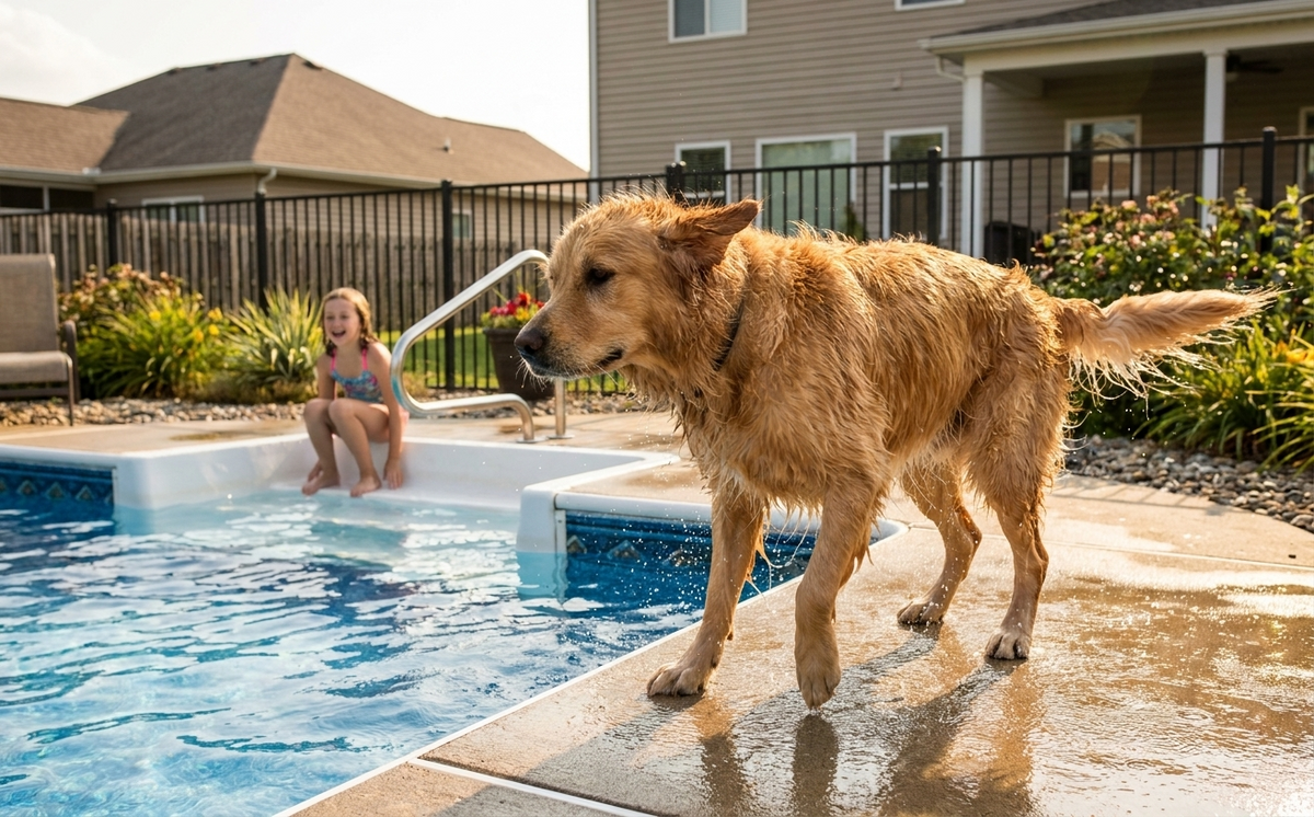 A family pool takes more debris than most pool cleaners are sized for