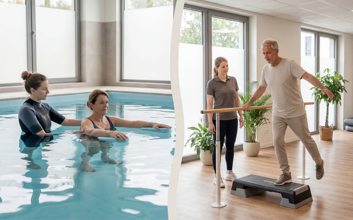 Aquatic Therapy vs Land PT for Pain Mobility and Function