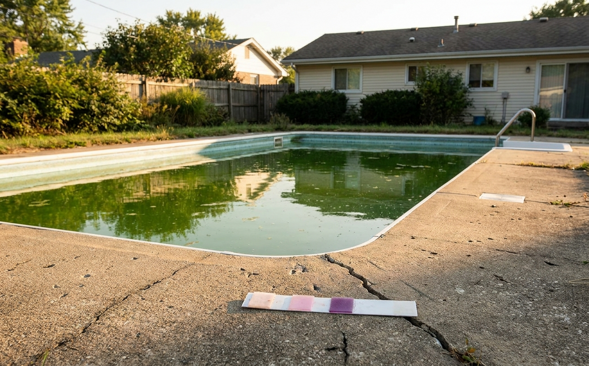 High Chlorine but Green Pool? Why It Happens and How to Fix It