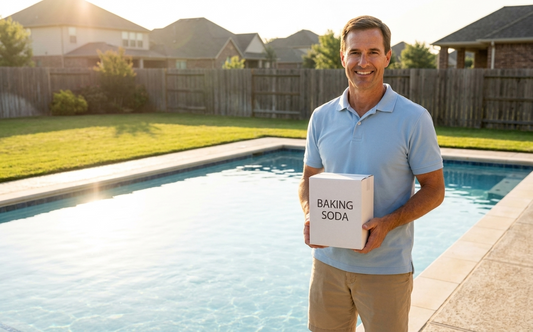 Sodium bicarbonate is the same compound sold as pool alkalinity increaser