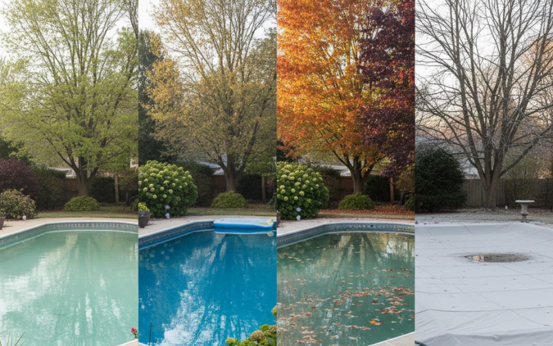Seasonal Pool Maintenance Checklist: Spring Opening, Summer Routine, Fall Closing, and Winter Care