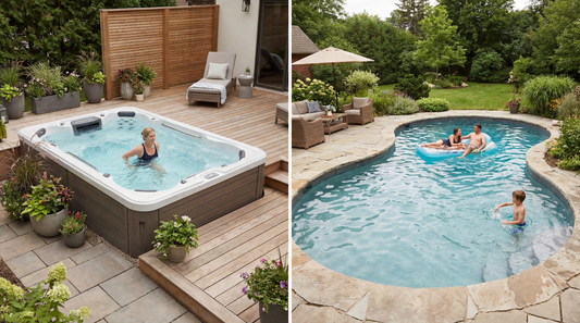 Swim Spa vs Pool: Which Is Better for Space, Cost, Exercise, and Family Use?