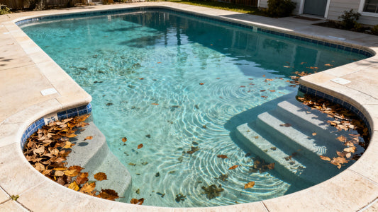 Understanding the Decomposition Time of Leaves in Swimming Pools