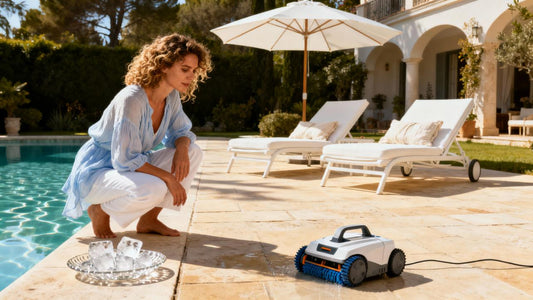 Can Cleaning Robots Effectively Handle Pool Glass Fragments?