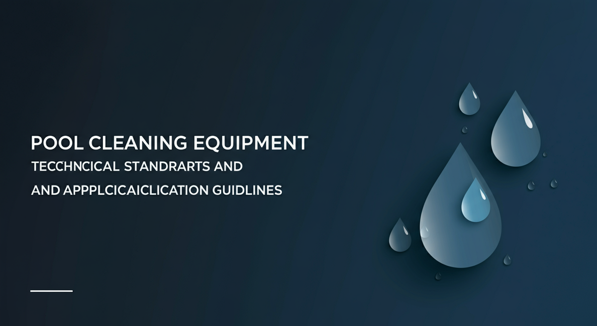 Technical Standards and Application Guide for Pool Cleaning Equipment
