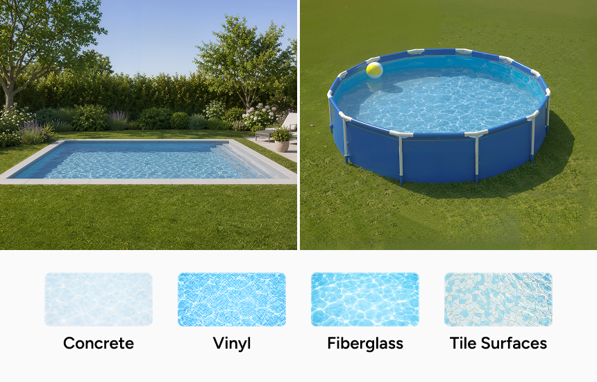 Compatible with Most Pool Types