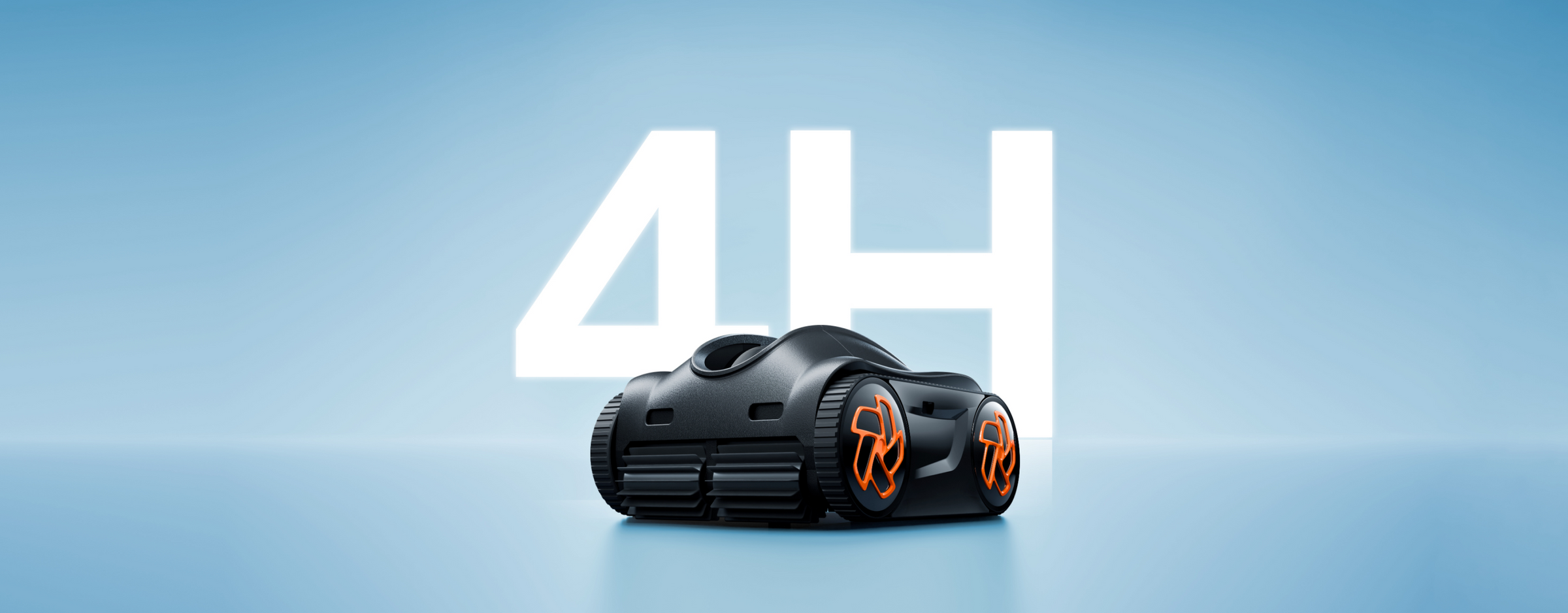 One Charge. 4 Hours. 4,133 ft².