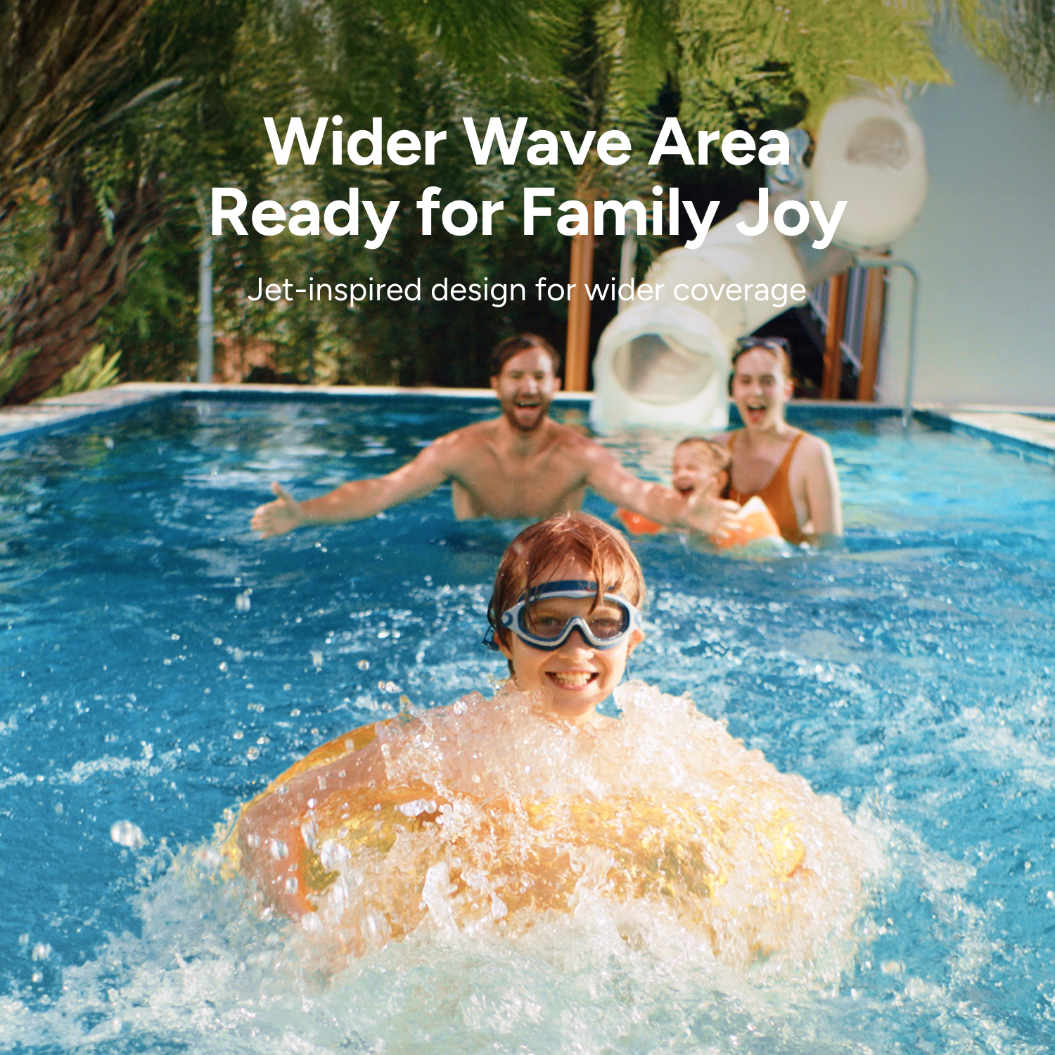 iGarden swim jet p series Wider Wave Area Ready for Family Joy