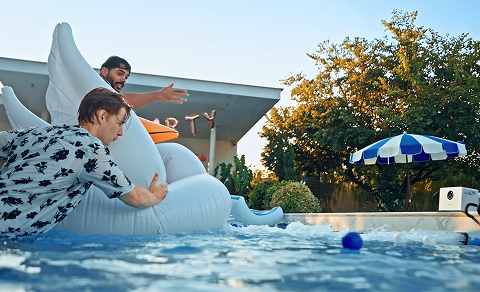 Turn one pool into a more versatile space