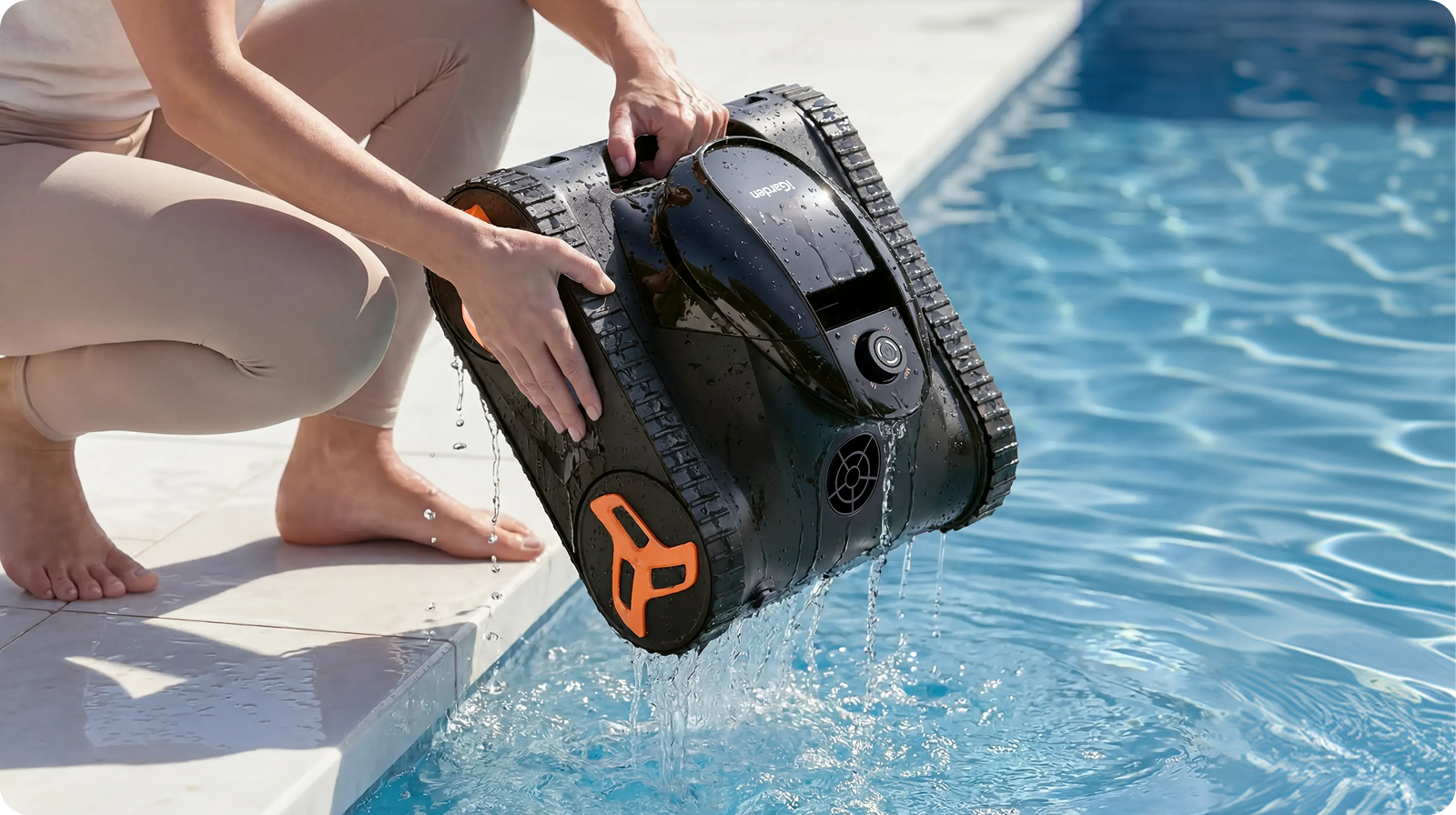 Pool cleaner mapping a pool