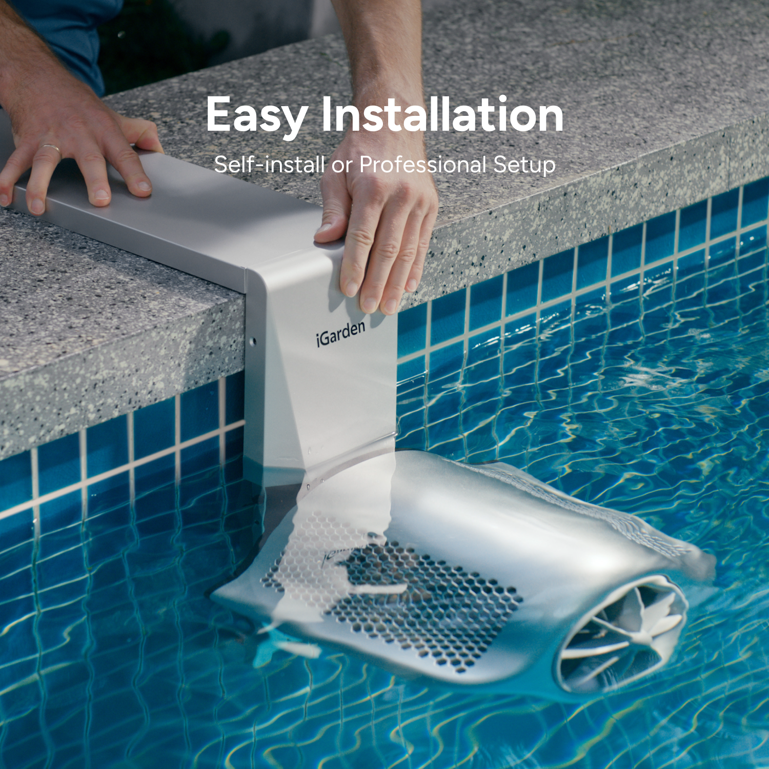 iGarden swim jet p series Easy Installation