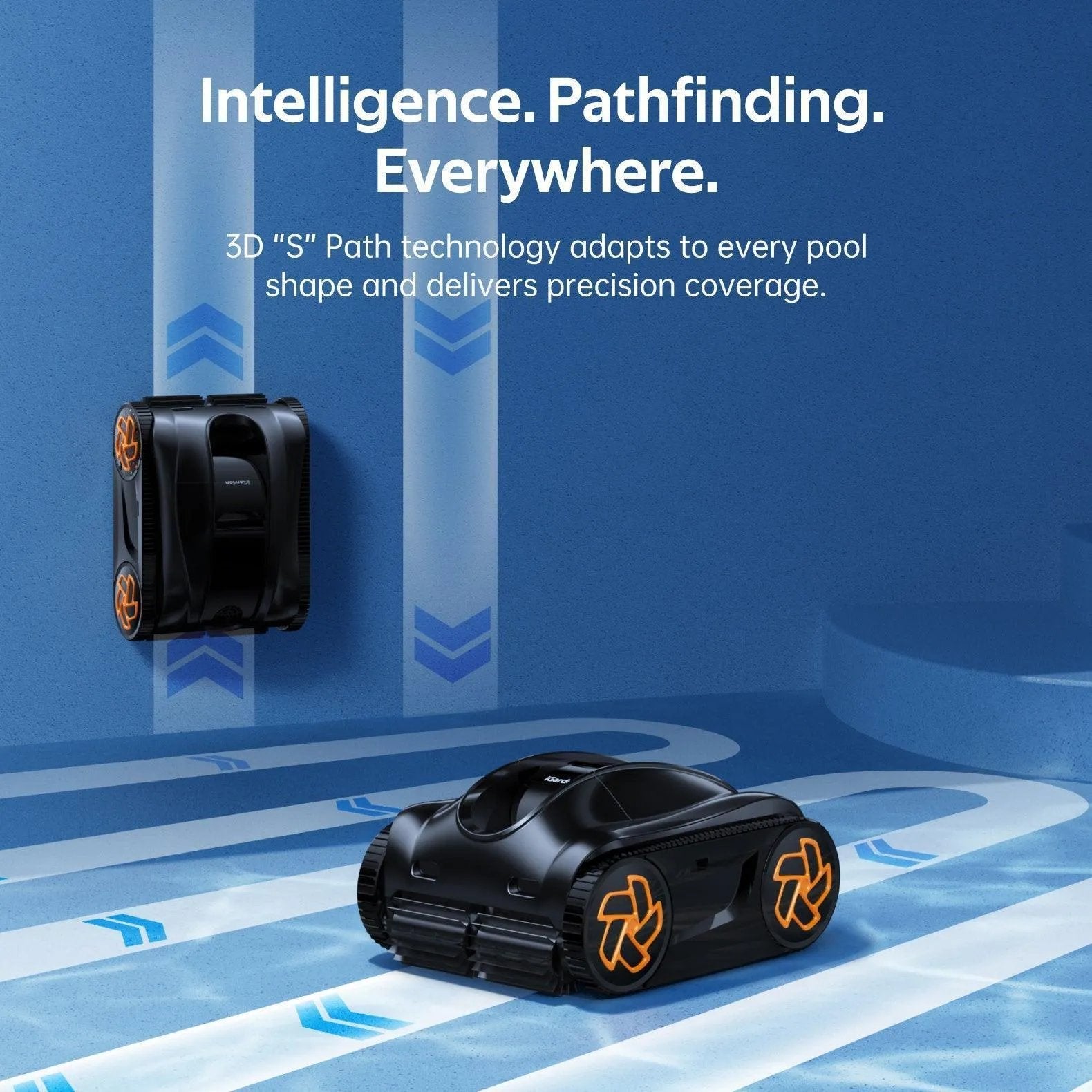 iGarden K Pro Pool Cleaner - Advanced robotic cleaning system for pools