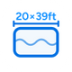For Pools up to 20*39ft