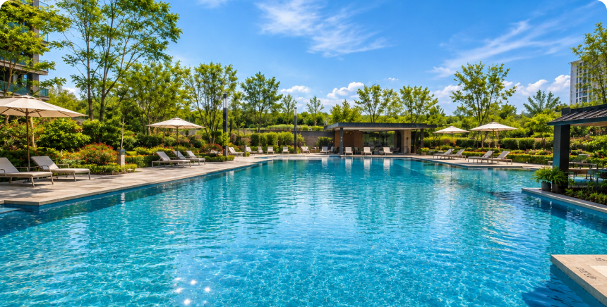 Large Backyard or Commercial Pool <br><span>(Over 2,200 sq. ft. / over 200 m²)</span>
