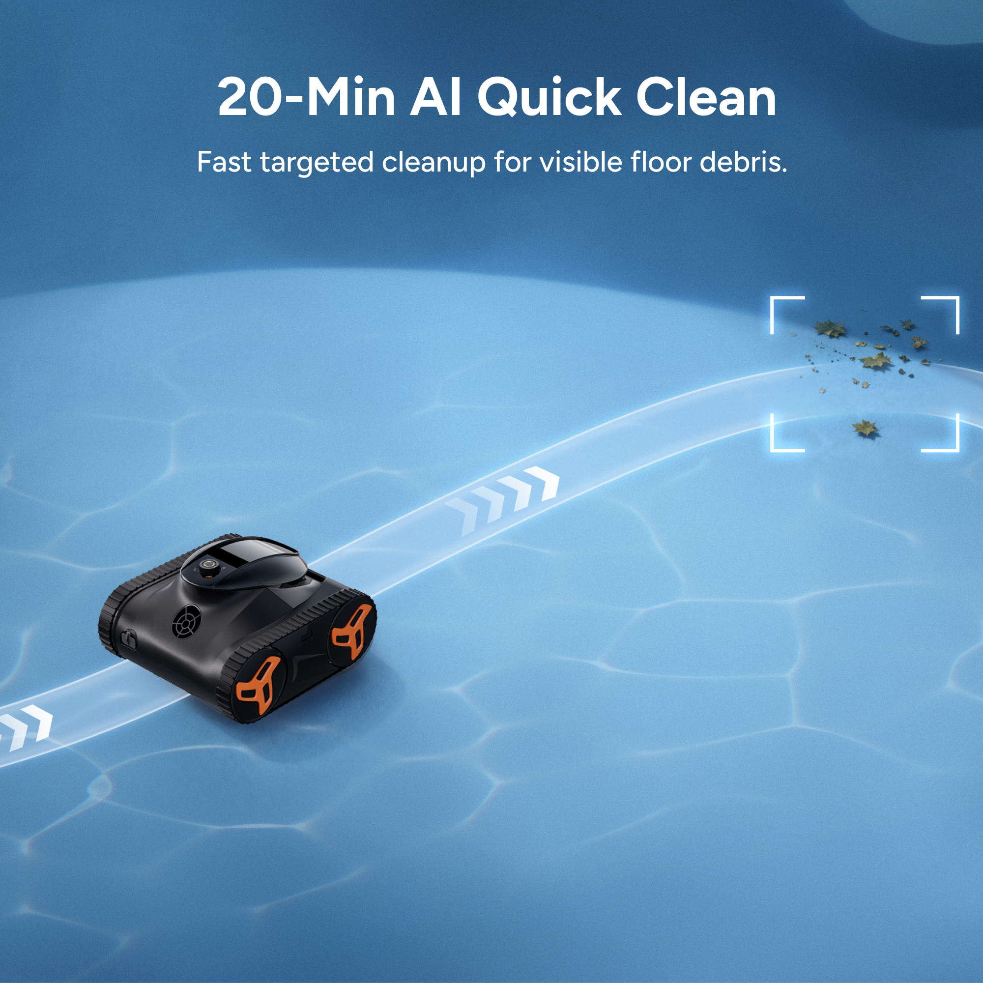 iGarden Robotic Pool Cleaner KN-AI 20-Min AI Quick Clean