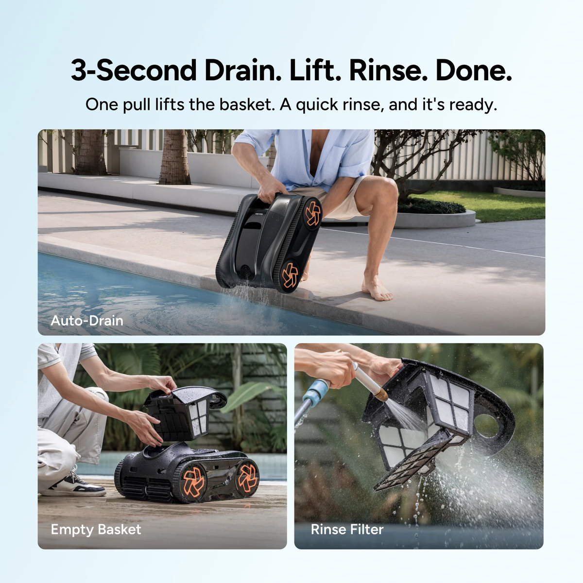 iGarden Robotic Pool Cleaner K Series