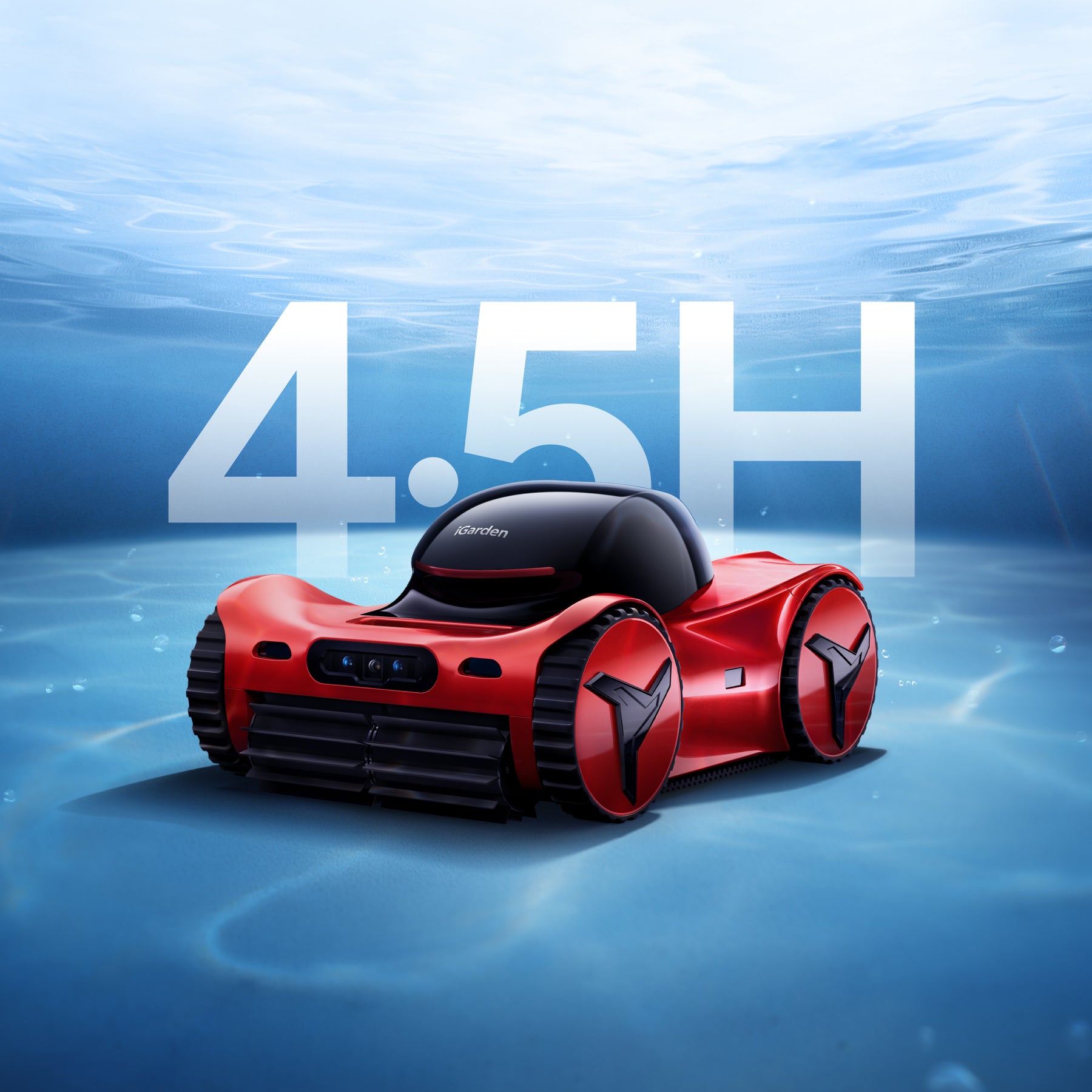 iGarden Robotic Pool Cleaner M1-AI 45
